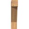 Ekena Millwork Traditional Block Smooth Bracket, Western Red Cedar, 5 1/2"W x 22"D x 26"H BKT06X22X26TRA05SWR - alternate 4